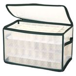 Housse de rangement pour boules de Noël 128 emplacements