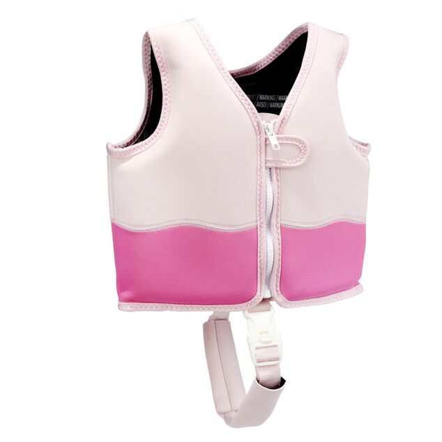 Gilet de natation enfant flottaison rose 2/3ans