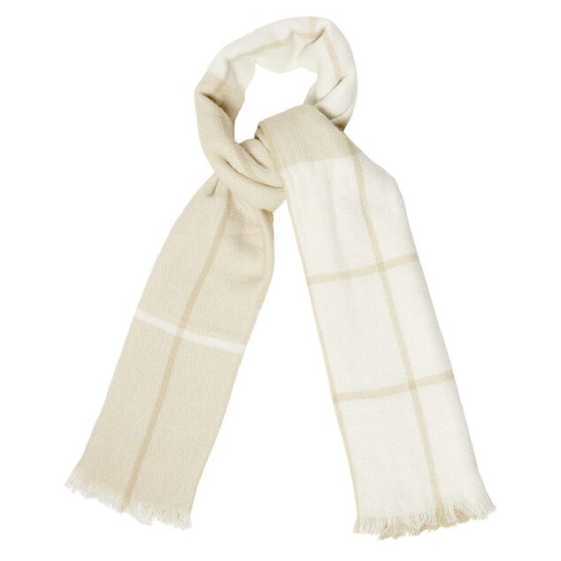 Grande &eacute;charpe &agrave; franges