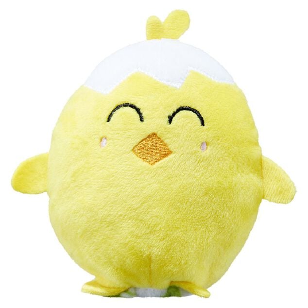 Peluche poussin r&eacute;versible H.10 cm