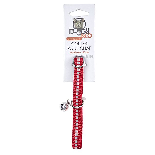 Collier pour chat avec grelot (2 mod&egrave;les)