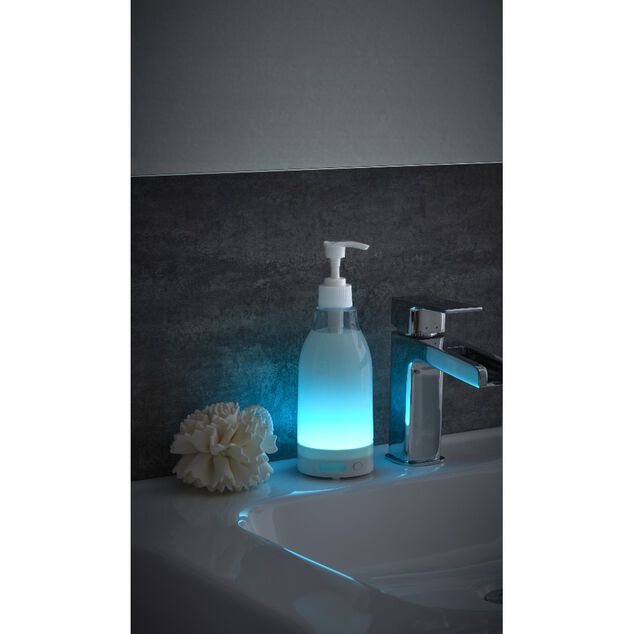 Distributeur de savon lumineux d&eacute;tecteur de mouvements