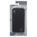 Coque Soft touch noire silicone pour Iphone XS Max