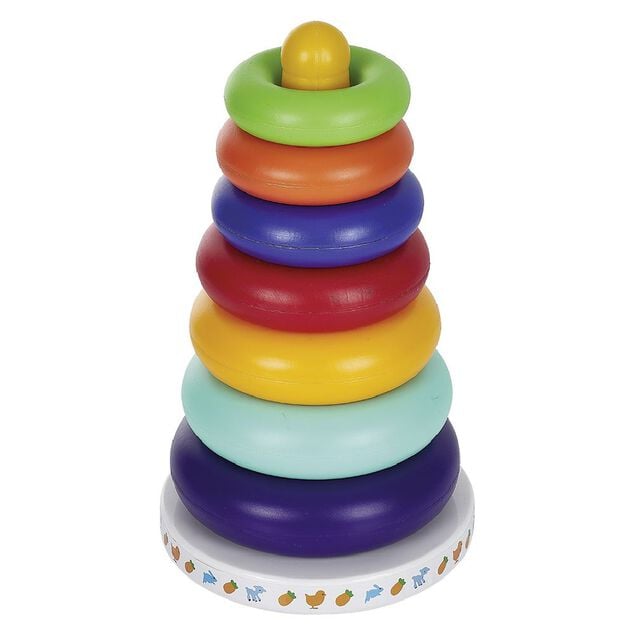 Jeu anneaux &agrave; empiler &eacute;veil musical