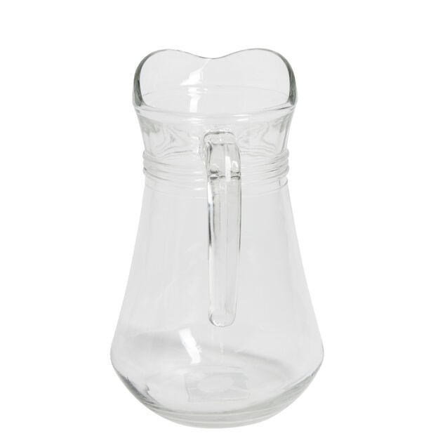 Pichet avec anse et bec verseur 1L verre transparent
