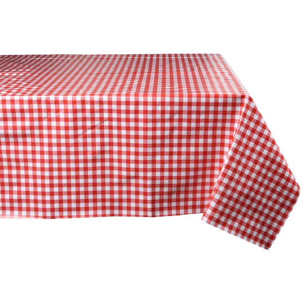 Toile cir&eacute;e au m&egrave;tre imprim&eacute; vichy