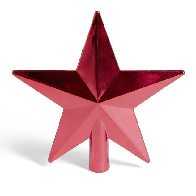 Cimier &eacute;toile rouge 20x20cm