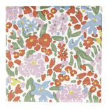 Serviettes papier x20 motif fleuri 33x33cm (2 mod&egrave;les)