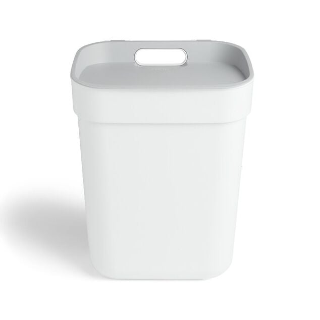 Poubelle de tri blanche 10L