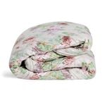 Couette 1 personne 140x200cm avec motif imprimé fleurs