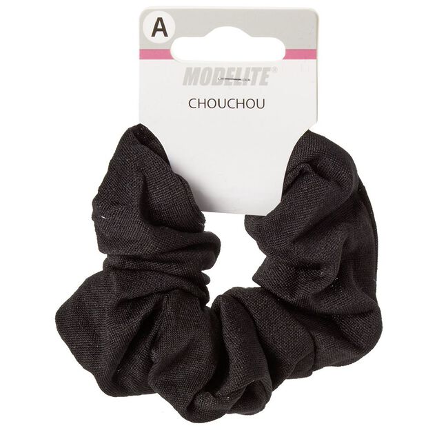 Chouchou en maille noir