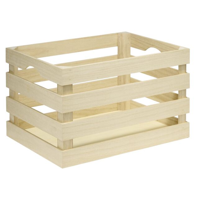 Cagette en bois 38x28xH23cm