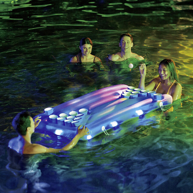 Jeu aqua pong lumineux