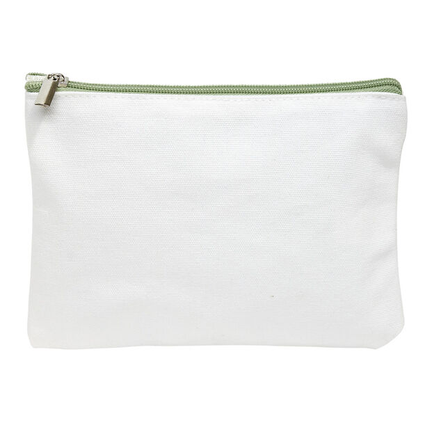 Trousse cosmétique en plastique blanc 16x22xH16cm