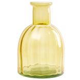 Vase en verre color&eacute; H16cm