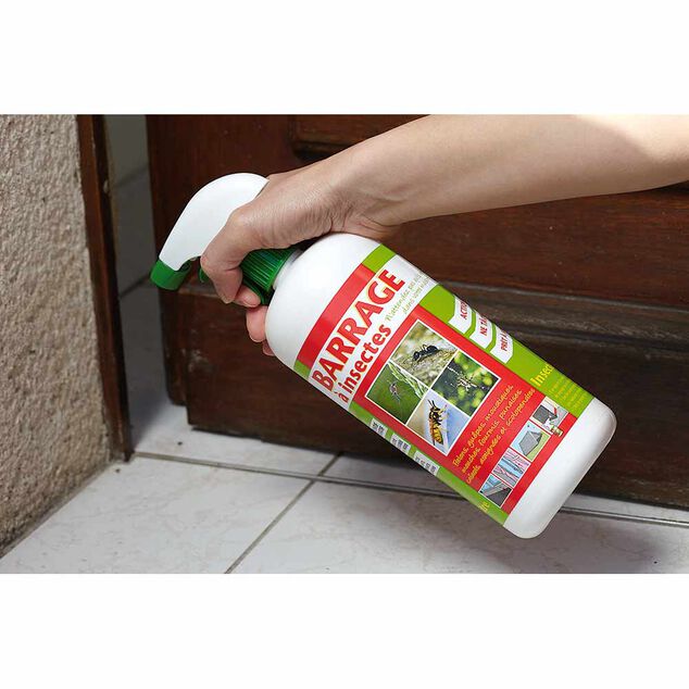 R&eacute;pulsif barrage anti insectes 1L