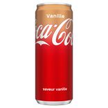 Boisson Coca-Cola Vanille canette 33cl