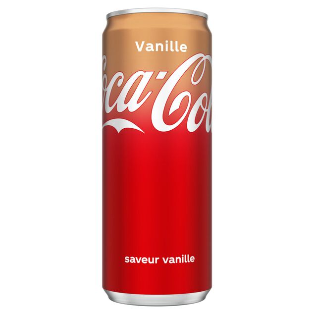 Boisson Coca-Cola Vanille canette 33cl