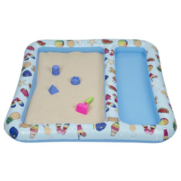 Piscine gonflable et bac à sable 2en1 100x100cm