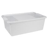 Bo&icirc;te de rangement 26 L blanc