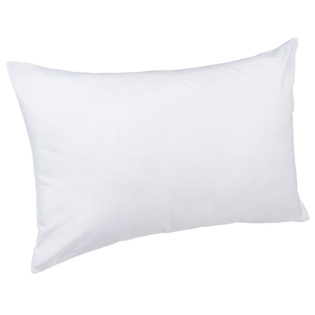 Oreiller ferme anti acariens polyester blanc 45x70 cm