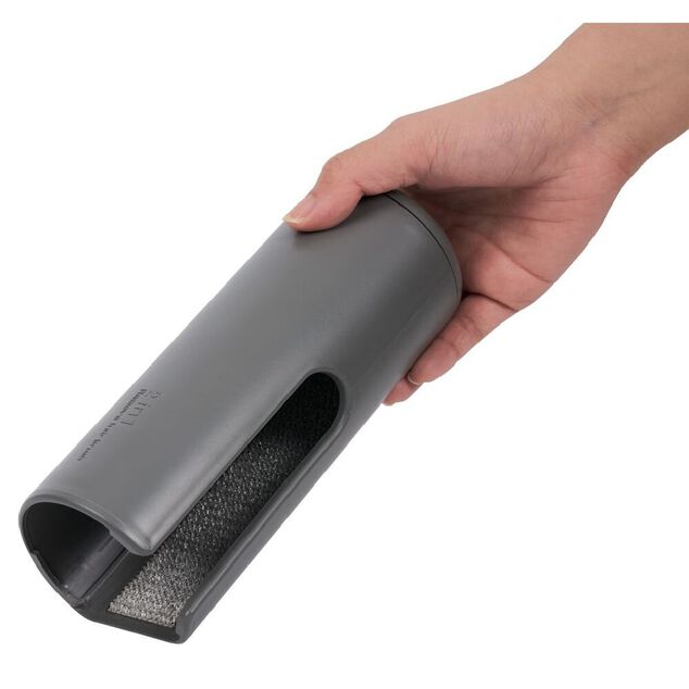 Brosse de nettoyage attrape-poils 2en1