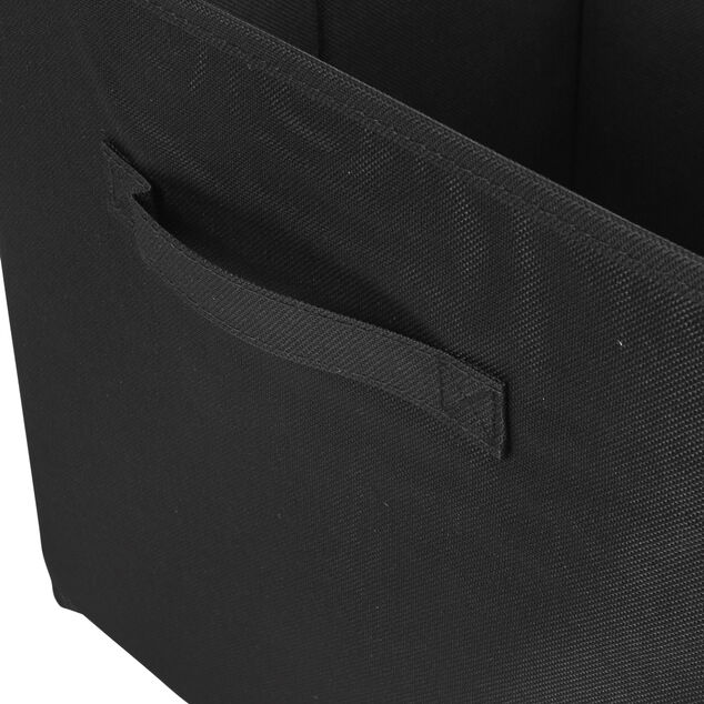 Panière Box Cube 31x31x31cm noir
