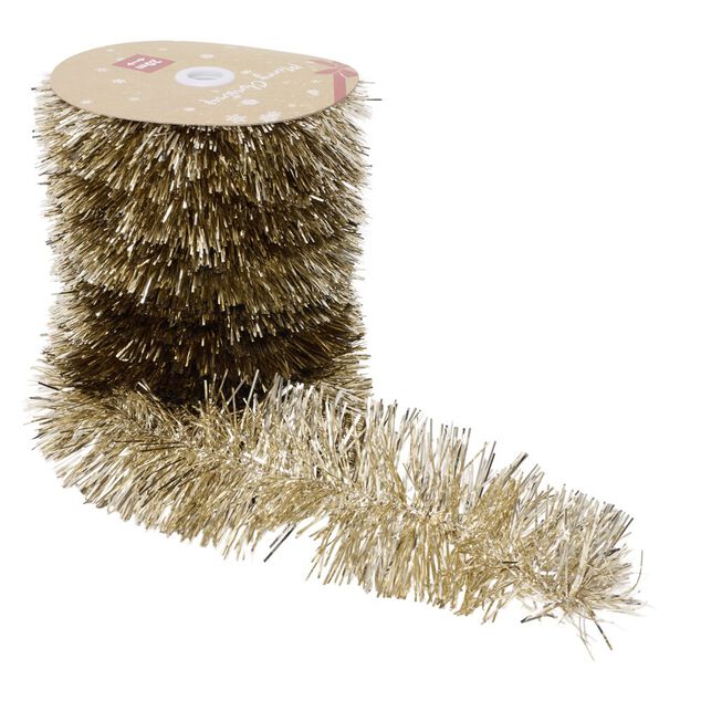 Guirlande de No&euml;l XL dor&eacute; 20m