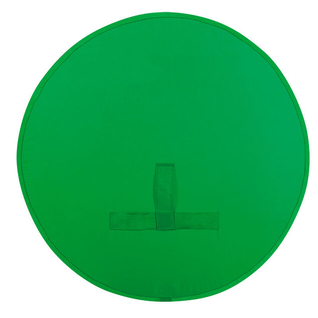 Fond vert rond spécial incrustation pour siège