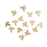 D&eacute;coration de table en papier dor&eacute; motif No&euml;l 100 pi&egrave;ces
