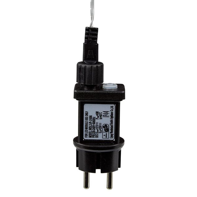 Rideau &eacute;lectrique 387 LED 5,6m blanc froid