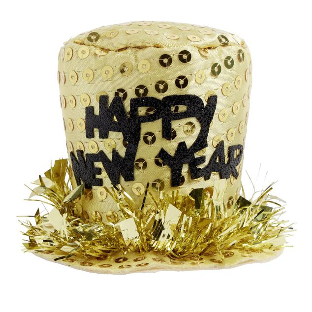 Barrette cheveux bonne année 2 modèles