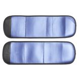 Lot de 2 brassards de sudation ajustables 48,5x15cm