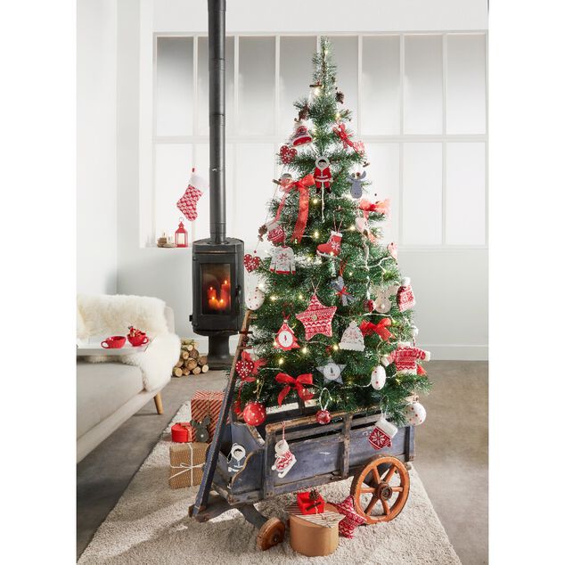 Suspension de No&euml;l Chaussons ski