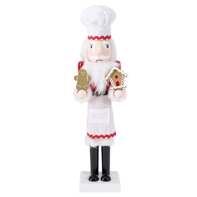 Soldat casse noisette &agrave; poser en bois H38cm (4 mod&egrave;les)