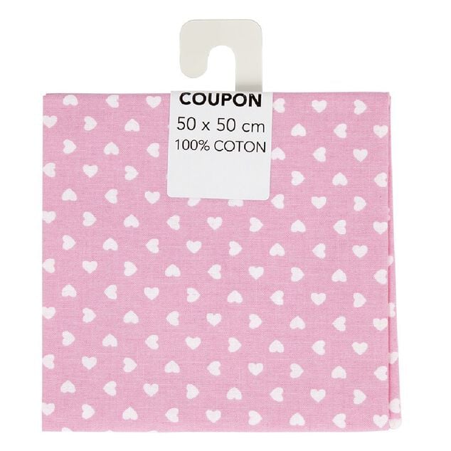 Coupon tissu 100% coton 50x50cm