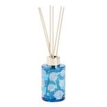 Diffuseur &agrave; b&acirc;tonnets 100ml motif bord de mer bleu &Oslash;2,5xH9,5cm (2 mod&egrave;les)