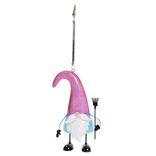 D&eacute;coration de jardin &agrave; poser en m&eacute;tal forme gnome H22cm (3 mod&egrave;les)