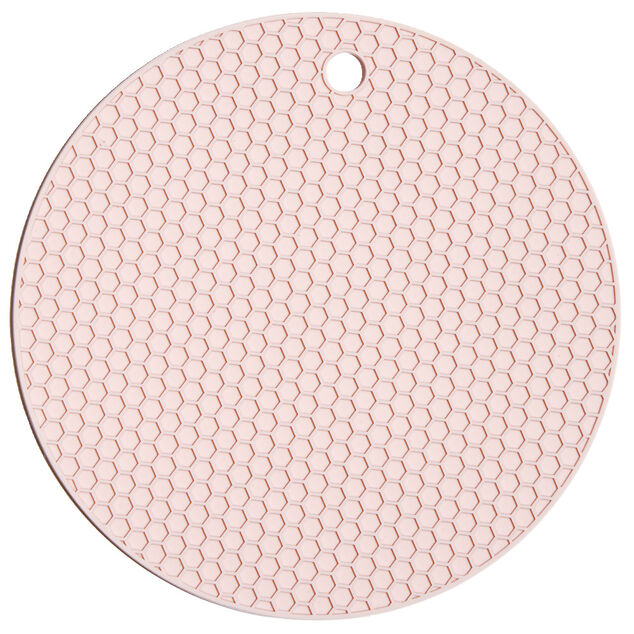 Dessous de plat rond en silicone Ø17cm - 4 coloris