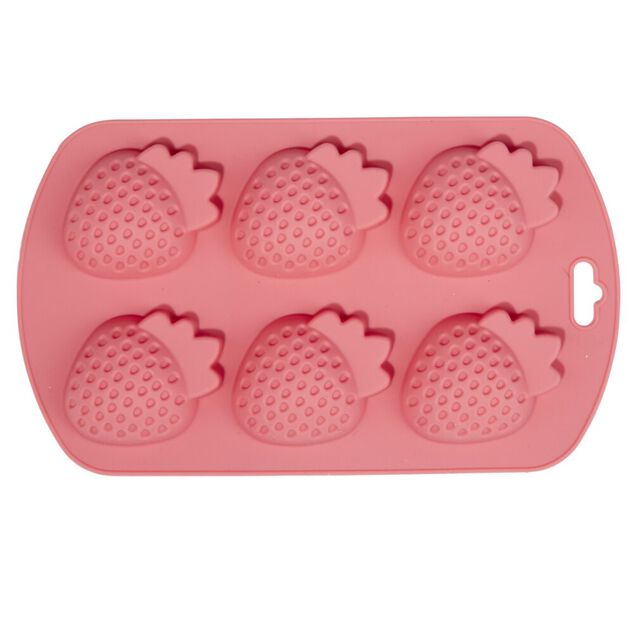 Moule &agrave; gla&ccedil;ons x6 silicone forme fruits 11x19cm (3 mod&egrave;les)