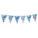 Guirlande Disney Stitch fanion papier bleu 2,3m