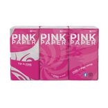 Mouchoirs Pink Paper 6 paquets de 9 feuilles 4 plis