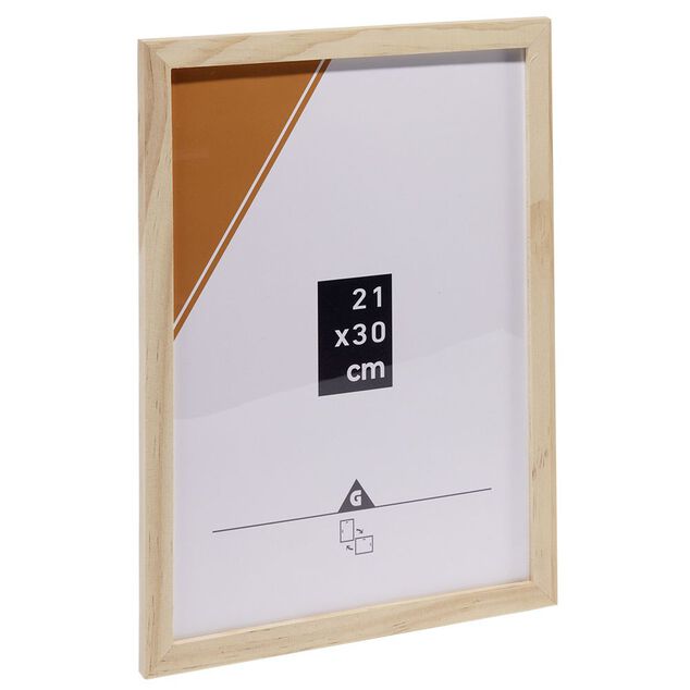 Cadre photo bois 23x32cm pour photo 21x30cm