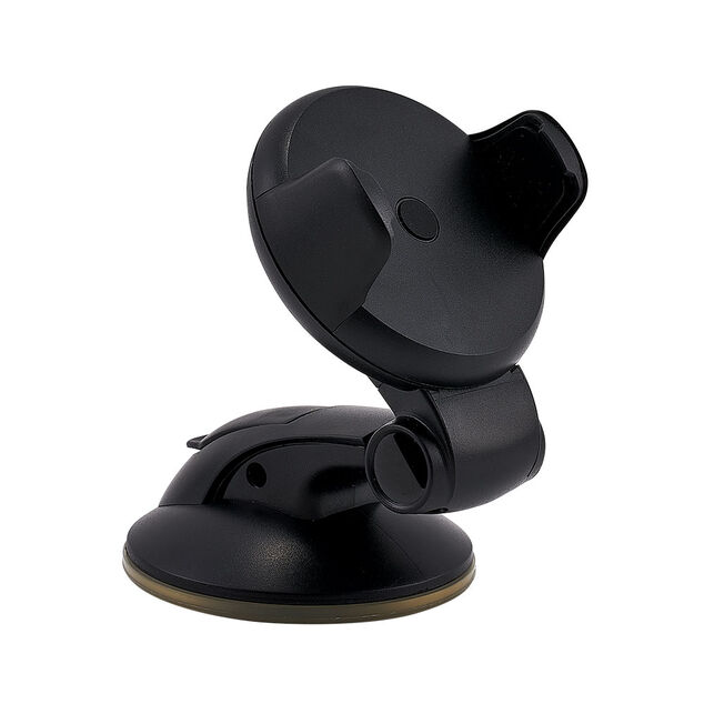 Support t&eacute;l&eacute;phone &agrave; ventouse articul&eacute; noir