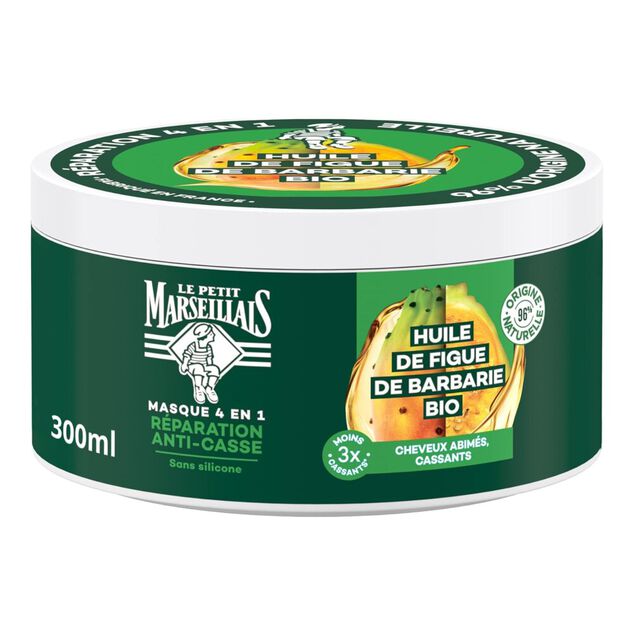 Masque cheveux Le Petit Marseillais huile de figue de Barbarie bio 300ml