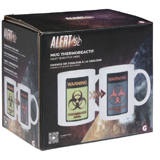 Mug thermor&eacute;actif en c&eacute;ramique &Oslash;8 cm