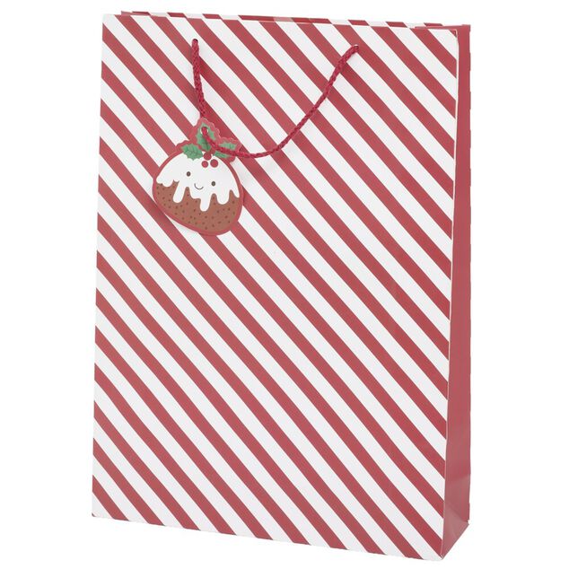 Sac cadeau de No&euml;l Candy grand mod&egrave;le H46cm (2 mod&egrave;les)