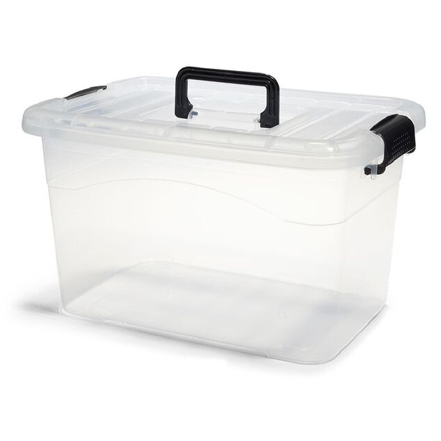 Box de 18 accessoires de ménage 38x28,5x14,4cm