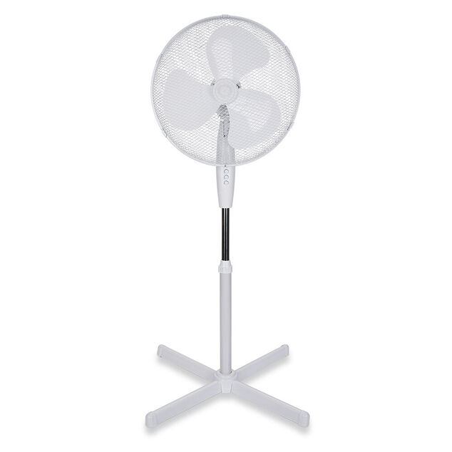 Ventilateur sur pied blanc Homday 45W