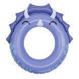 Bou&eacute;e ronde petit monstre plastique bleu &Oslash;60cm
